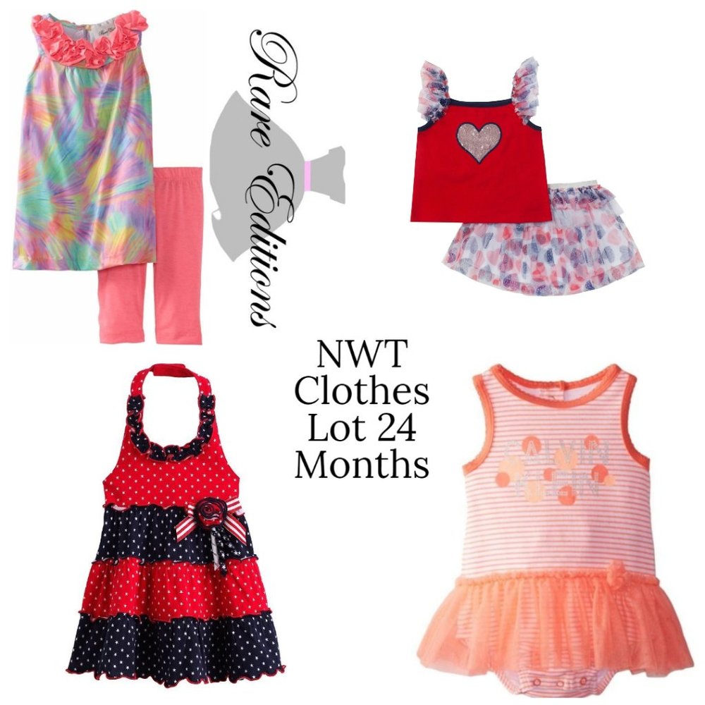 Baby Girl 24M Dress Romper Legging Outfit Lot NWT‎